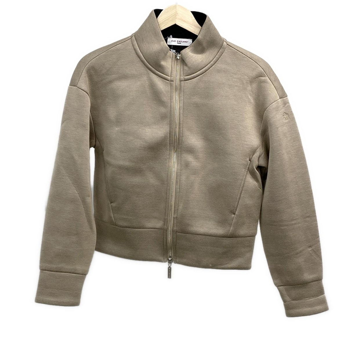【中古】OLD ENGLAND(オールドイングランド) ブルゾン ジップアップ グレー