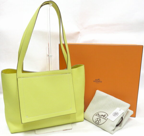 気分が明るくなるイエローHermesCabasellier 31トートバック 楽天市場】美品 エルメス HERMES カバセリエ 31 レザー トート