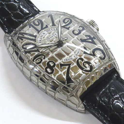 FRANCK MULLERフランクミュラー8880SC IRON CROアイアンクロコ 自動巻き メンズ腕時計 黒レザーベルト FRANCK MULLERフランクミュラー8880SC IRON CROアイアンクロコ 自動巻き メンズ腕時計 黒レザーベルト