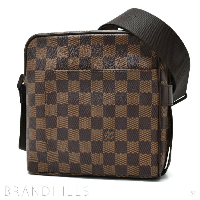 ルイヴィトン ショルダーバッグ オラフPM ダミエ エベヌ N41442 LOUIS VUITTON 極美品 【中古】