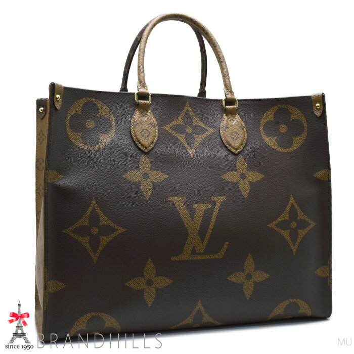 ルイヴィトン トートバッグ メンズ レディース モノグラム オンザゴーGM 2WAYバッグ M44576 LOUIS VUITTON 極美品 【中古】