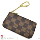 ルイヴィトン コインケース キーケース ポシェット クレ ダミエ エベヌ N62658 LOUIS VUITTON 美品 【中古】