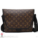 ルイヴィトン ショルダーバッグ メンズ マグネティック メッセンジャー モノグラム マカサー M45557 LOUIS VUITTON 未使用品 【中古】