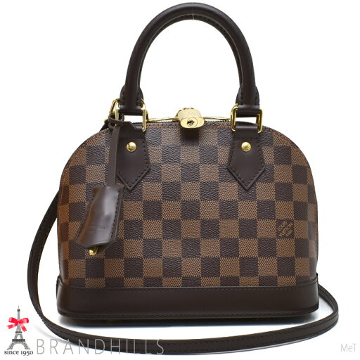 ルイヴィトン ハンドバッグ レディース アルマBB ダミエ エベヌ 2WAY ショルダー N41221 LOUIS VUITTON 極美品 【中古】 ルイヴィトン ハンドバッグ レディース アルマBB ダミエ エベヌ 2WAY ショルダー N41221 LOUIS VUITTON 極美品 【中古】