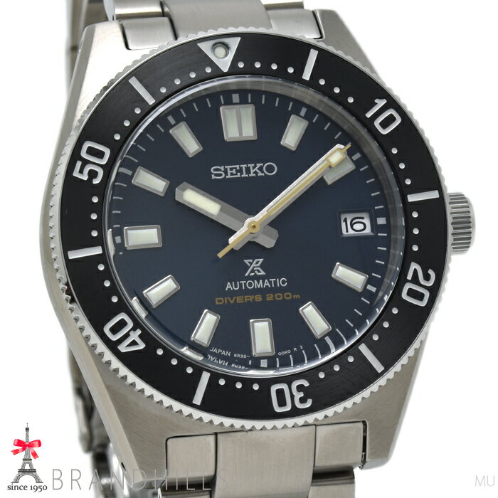 セイコー プロスペックス スキューバ 55周年記念 自動巻き SS 5500本限定モデル SBDC107 6R35-00W0 SEIKO 極美品 【中古】