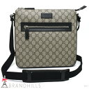 グッチ ショルダーバッグ GGスプリーム ベージュ ブラック アウトレット メッセンジャー 779846 GUCCI 未使用品 【中古】