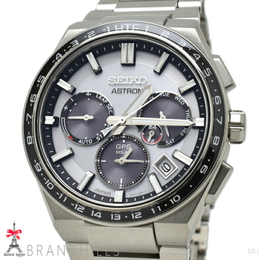 セイコー 腕時計 メンズ アストロン ソーラーGPS衛星電波 チタン シルバー文字盤 SBXC107 5X53-0BR0 SEIKO 極美品 【中古】 セイコー 腕時計 メンズ アストロン ソーラーGPS衛星電波 チタン シルバー文字盤 SBXC107 5X53-0BR0 SEIKO 極美品 【中古】