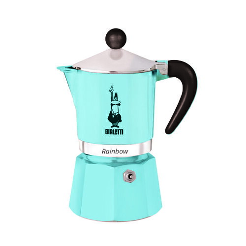 BIALETTI ビアレッティ レインボー　3カップ用　ライトブルー 5042