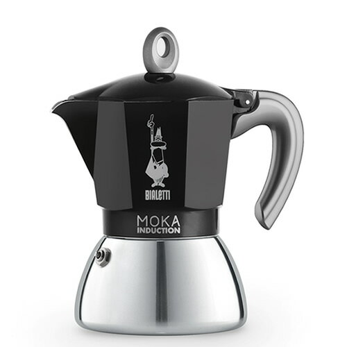 BIALETTI ビアレッティ モカ インダクション 6カップ用ブラック 6936 