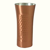 銅製 槌目タンブラー 350cc