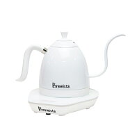 Brewistaブリューイスタアルティザングースネックバリアブルケトル0.6LピュアホワイトBV382606VP-PUREWHITE