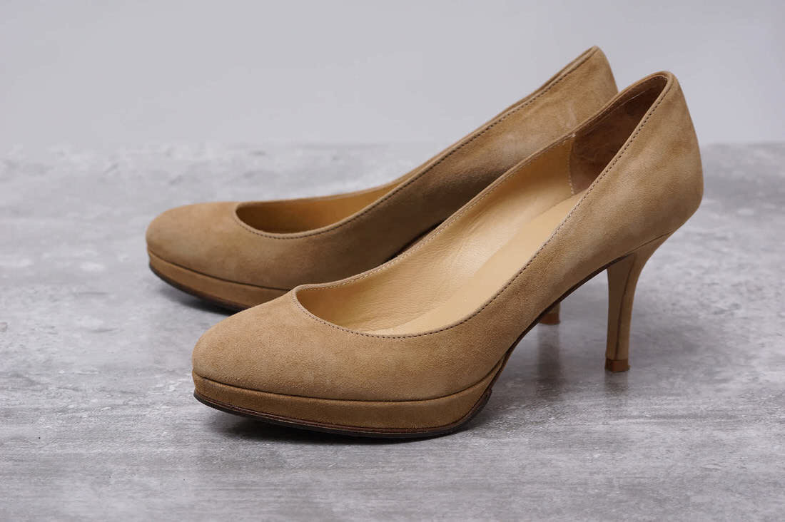 CORSO ROMA 9 パンプス コルソローマ FLAMEWORK フレームワーク別注 【中古】