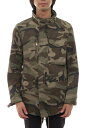 nonnative フィールドジャケット ノンネイティブ NN-J3001 TROOPER JACKET COTTON ARMY CLOTH WITH WINDSTOPPER 2L CAMO ウィンドストッパー フード付き 迷彩 カモフラージュ柄 M-65 ミリタリー 【中古】