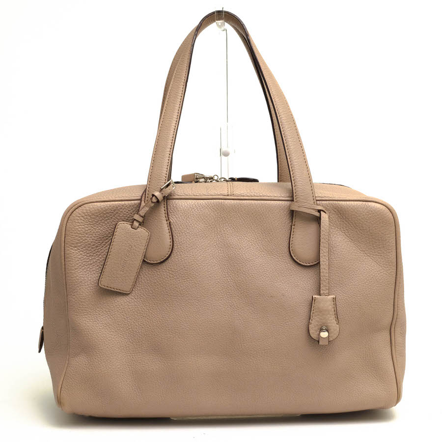 GIORGIO ARMANI ハンドバッグ アルマーニ YGWF99 YG083 牛革 ミニボストン シボ革 シュリンクレザー 肩掛け ワンショルダーバッグ 【中古】