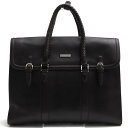 Samsonite ビジネスバッグ サムソナイト 牛革 フラップ式 【中古】