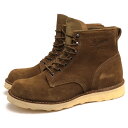 BRANDINGの全商品で利用可↓↓1%OFFクーポン↓↓Danner ダナー ワークブーツ メンズ 12038X DJ DESERT TRAIL デザートトレイル 牛革商品説明1932年チペワフォールズでチャールズダナーが頑丈な仕事用ブーツを5人の労働者と一緒に作り始め、一足4ドルで売ることから始まる。チャールズダナーがオレゴン州ポートランドでビジネスを展開。当時、質の高いチョークロガーを作り始めて一足20ドルで売り始める。1959年、アメリカで初めてビブラムソールを用いたクライミングブーツを開発し、ダナーのマウンテントレールが一番登りやすいブーツとバックパッカー雑誌に取り上げられ、ダナーは ハイキング業界でプレミアなブランドとなりました。1979年には、ブーツゴアテックス社との共同開発により、靴に採用する事が難しいと言われていた防水透湿素材のゴアテックスを世界で初めて採用する事に成功した。その靴はダナーライトと名付けられ、現在では完全防水ブーツの代名詞となっている。創業以来、「実際にダナーの靴を履く人が、不便を感じずに、使いやすく耐久性に富んだ靴を作る」がコンセプトである。1980年代にアメリカで人気のあったモデルをジャパンリミテッドとしてホワイトソールに変更し限定リリースしたモデル。短い毛足のスエード素材を使用し、ビブラム社のクリスティソールをあわせた堅牢な作りです。シンプルなカラーリングで、タウンユースとしても最適です。商品詳細◆ブランド名　Danner◆サイズ表記　US9◆日本サイズ参考　約27.0cm◆サイズ詳細　アウトソール靴底全長 約31.5cm、アウトソール靴底幅 約11cm、ヒール高さ 約2.8cm、ブーツ高さ 約15cm◆特徴　Vibramソール◆型番　12038X DJ DESERT TRAIL デザートトレイル◆生産国　USA◆素材　上質な革 スエードレザー◆素材詳細　牛革◆色　ブラウン 茶◆商品状態　中古品-良い◆付属品　保存箱