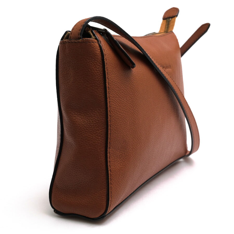 MOTHERHOUSE ショルダーバッグ マザーハウス MG12702 Edge Color Mini Shoulder エッジカラー ミニショルダーバッグ 牛革 シボ革 シュリンクレザー 【中古】 branding-10086603 ブランディング サンプル画像3