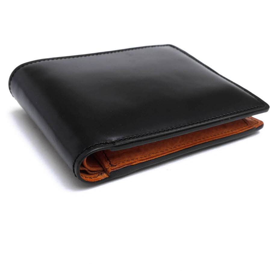 COCOMEISTER 財布 ココマイスター 45014703 Meister Cordovan Lasting マイスターコードバン・ラスティング 馬革 水染めコードバン 小銭入れあり 二つ折り 【中古】