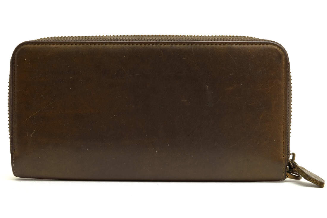 COCOMEISTER 長財布 ココマイスター Napoleon Calf Hercules Wallet ナポレオンカーフ ヘラクレスウォレット L'ARC DE ST.BERNARD ラルクドサンベルナール ナポレオンカーフ イタリアンオイルドヌバック 牛革 小銭入れあり ラウンドジップ ラウンドファスナー 【中古】