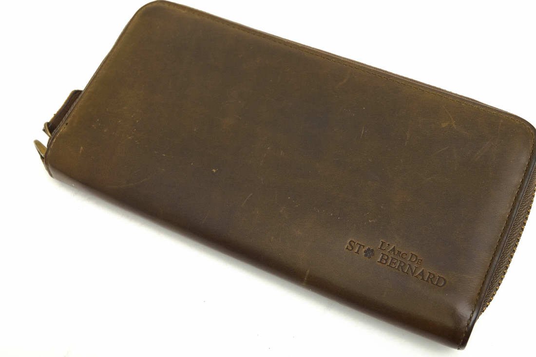 COCOMEISTER 長財布 ココマイスター Napoleon Calf Hercules Wallet ナポレオンカーフ ヘラクレスウォレット L'ARC DE ST.BERNARD ラルクドサンベルナール ナポレオンカーフ イタリアンオイルドヌバック 牛革 小銭入れあり ラウンドジップ ラウンドファスナー 【中古】