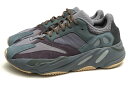 YEEZY ローカットスニーカー イージー FW2499 YEEZY BOOST 700 イージー ブースト TEAL BLUE ADIDAS ORIGINALS アディダスオリジナルス 牛革 【中古】