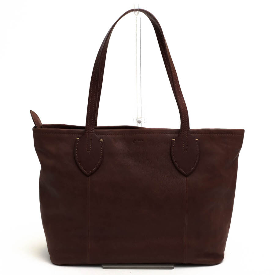 genten トートバッグ ゲンテン 41951 AvilaII アヴィラII 牛革 ベジタブルタンニン鞣し シボ革 シュリ..