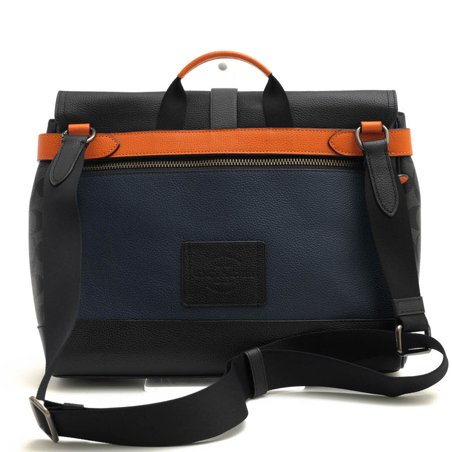 COACH ビジネスバッグ コーチ F76929 Hudson Small Messenger With Colorblock Sig...