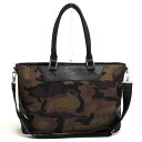 PELLE MORBIDA ビジネスバッグ ペッレモルビダ ONDA オンダ リモンタ社 ナイロンジャガード 牛革 ビジネストート 2WAY ショルダーバッグ ...