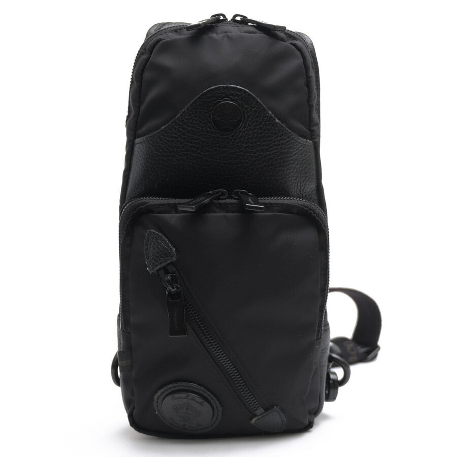 orobianco ショルダーバッグ オロビアンコ 601101 IBRIDELLO-HZ8 イブリデッロ SAC'S BAR サックスバー限定 BLACK-LINEシリーズ 伊リモンタ社ナイロン ボディバッグ 