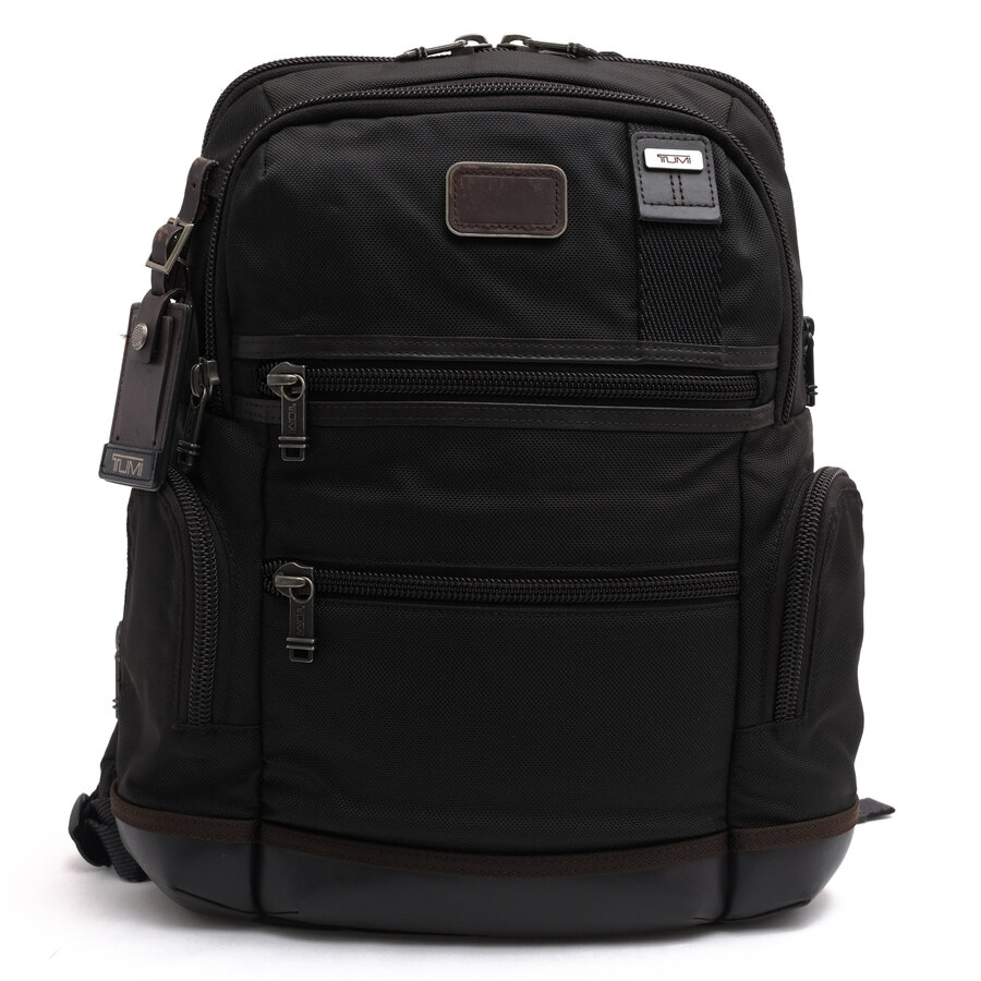 TUMI リュック トゥミ 222681HK2 ALPHA BRAVO KNOX BACKPACK バリスティックナイロン ナパレザー 牛革 バックパック デイパック 定番 【中古】