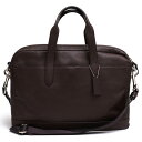 COACH ビジネスバッグ コーチ F22529 Hamilton Bag in Sport Calf Leather ハミルトン スポーツカーフ スポーツカーフ 牛革 B4サイズ収納可 シボ革 シュリンクレザー 2WAY ショルダーバッグ ノートPC収納可 【中古】