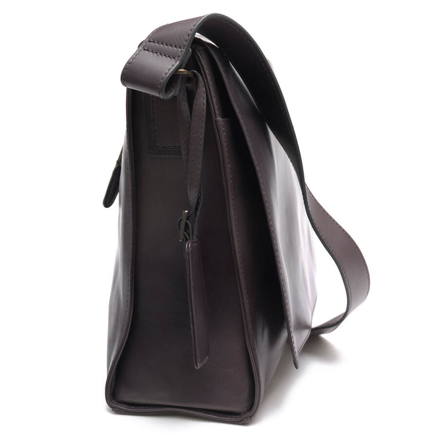 MOTHERHOUSE ショルダーバッグ マザーハウス MG11782 Antique square shoulder アンティーク スクエア 牛革 フラップ式 メッセンジャーバッグ 【中古】 branding-10086570 ブランディング サンプル画像3