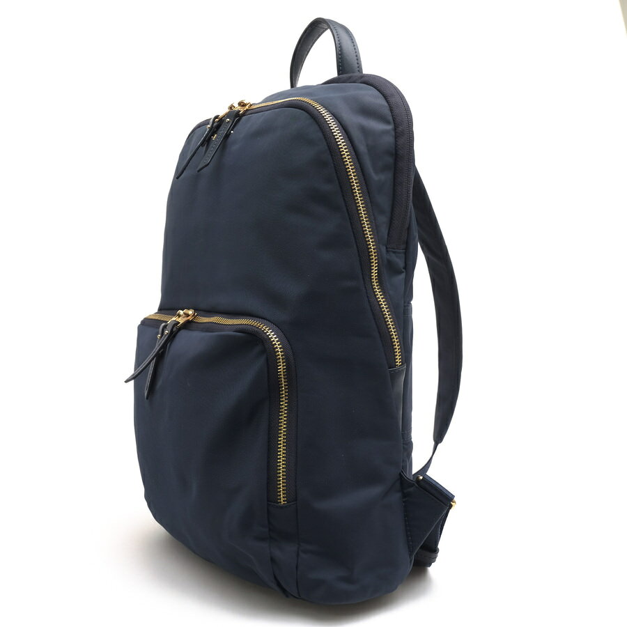 TUMI リュック トゥミ 04843787NVYO Voyageur Bridget Compact Backpack 牛革 バッ...