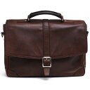 COACH ビジネスバッグ コーチ 70304 Transatlantic Flap Business Brief トランスアトランティック ナチュラルグラブタンカウハイドレザー 牛革 フラップ式 2WAY ショルダーバッグ 【中古】