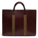 FIVE WOODS ビジネスバッグ ファイブウッズ 39008 TED'S テッズ 牛革 【中古】