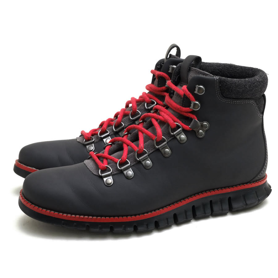 COLE HAAN マウンテンブーツ コールハーン C31400 Zerogrand HIKER BOOT Water Resistant Magnet ゼログランド ハイカー ウォーターレジスタント II 牛革 GRAND OS 【中古】