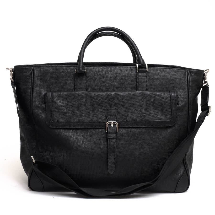 FIVE WOODS ビジネスバッグ ファイブウッズ 双型押し牛革 【中古】