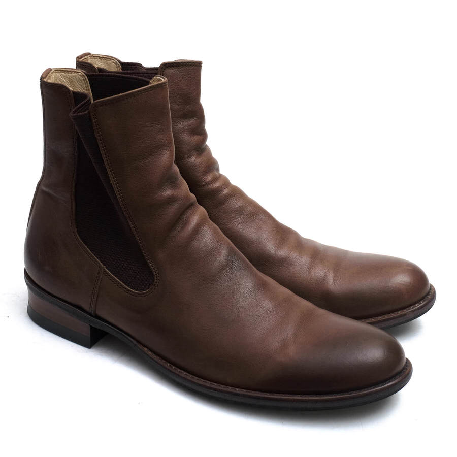 glamb サイドゴアブーツ グラム GB09WT-AC24 Lismore boots レザーソール 【中古】