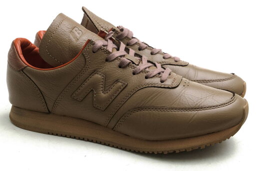 NEW BALANCE ローカットスニーカー ニューバランス MLC100AU AURALEE オーラリー 日本限定モデル COMP100 シボ革 シュリンクレザー 【中古】