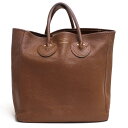 YOUNG OLSEN トートバッグ ヤング アンド オルセン YO2201-GD002 EMBOSSED LEATHER TOTE M 牛革 シボ革 シュリンクレザー 定番 ユニセックス 男女兼用 【中古】