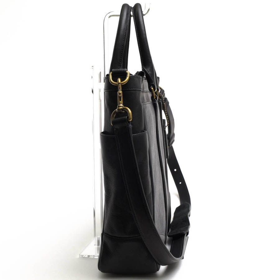 COACH ビジネスバッグ コーチ 71232 Bleecker Metropolitan Bag In Harness Leathe...