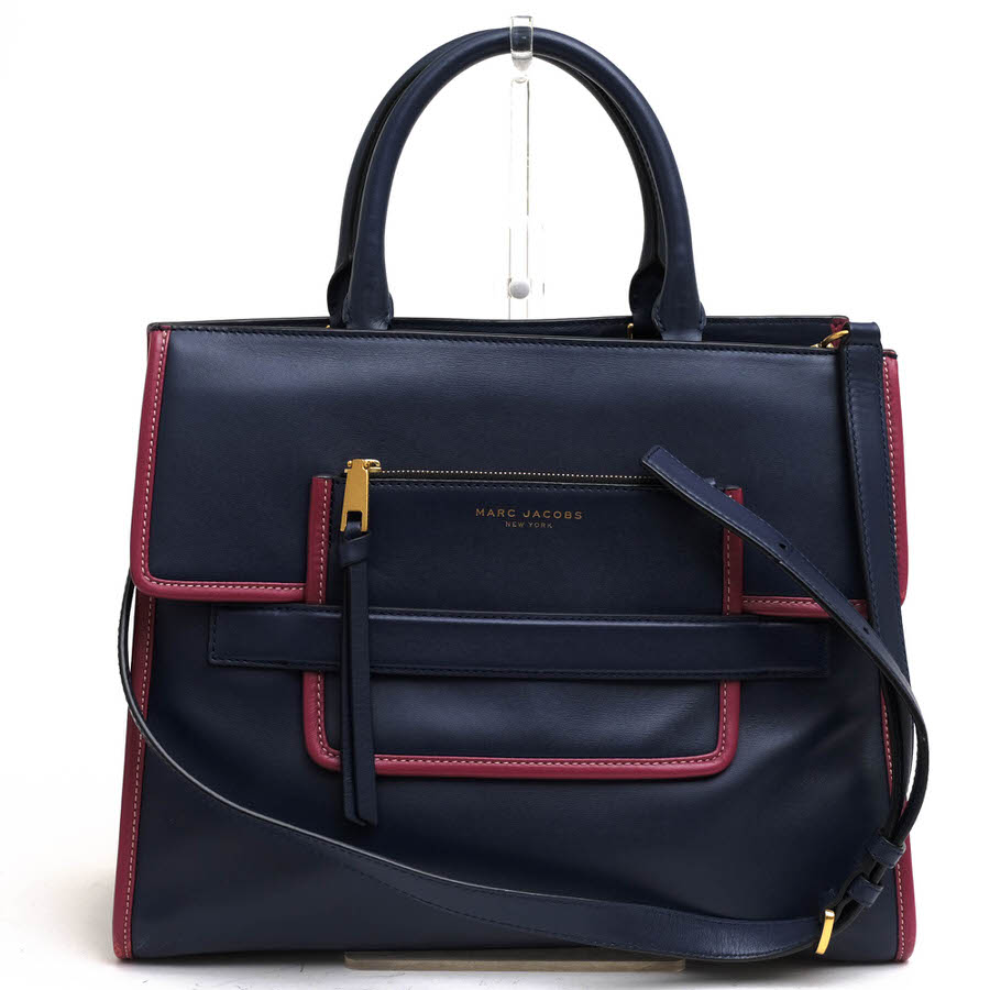 MARC JACOBS トートバッグ マークジェイコブス M0008141 Madison Ns Tote マディソン 牛革 2WAY ショルダーバッグ 【中古】