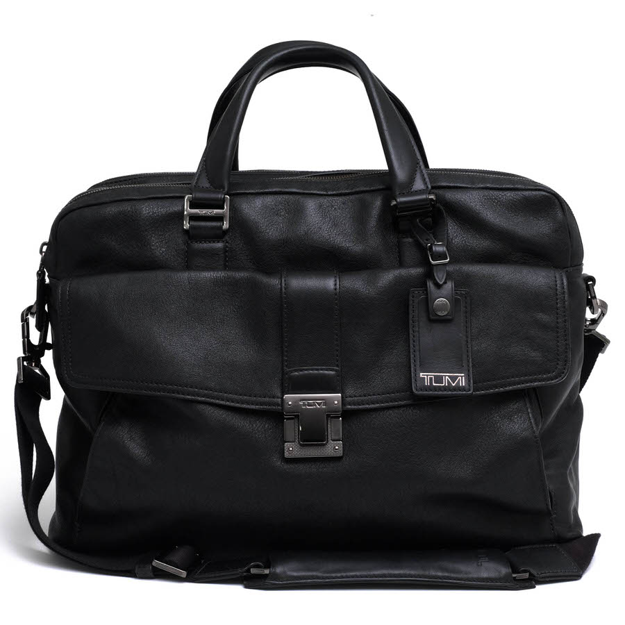 TUMI ビジネスバッグ トゥミ 68560D BEACON HILL Chestnut Large Laptop Leather Brief ビーコンヒル ..