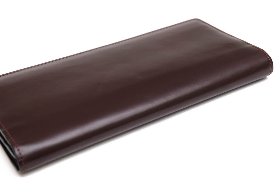 COCOMEISTER 長財布 ココマイスター ジョージブライドル バイアリーウォレット ブライドルレザー 牛革 小銭入れあり 二つ折り 【中古】