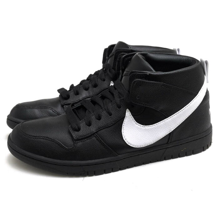 NIKE ハイカットスニーカー ナイキ 910088-001 DUNK LUX CHUKKA RT ダンク ラックス チャッカ Riccardo Tisci リカルド ティッシ 牛革 【中古】