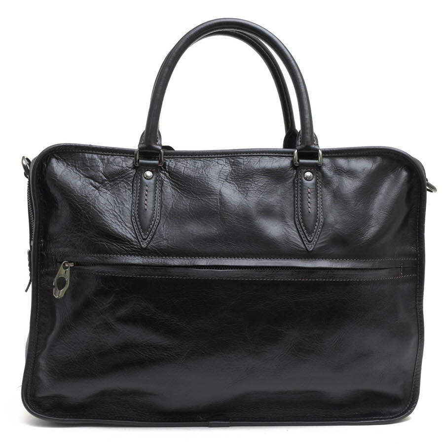 aniary ビジネスバッグ アニアリ ideal leather series アイディアルレザーシリーズ アイディアルレザー 牛革 A4サイズ収納可 【中古】 2