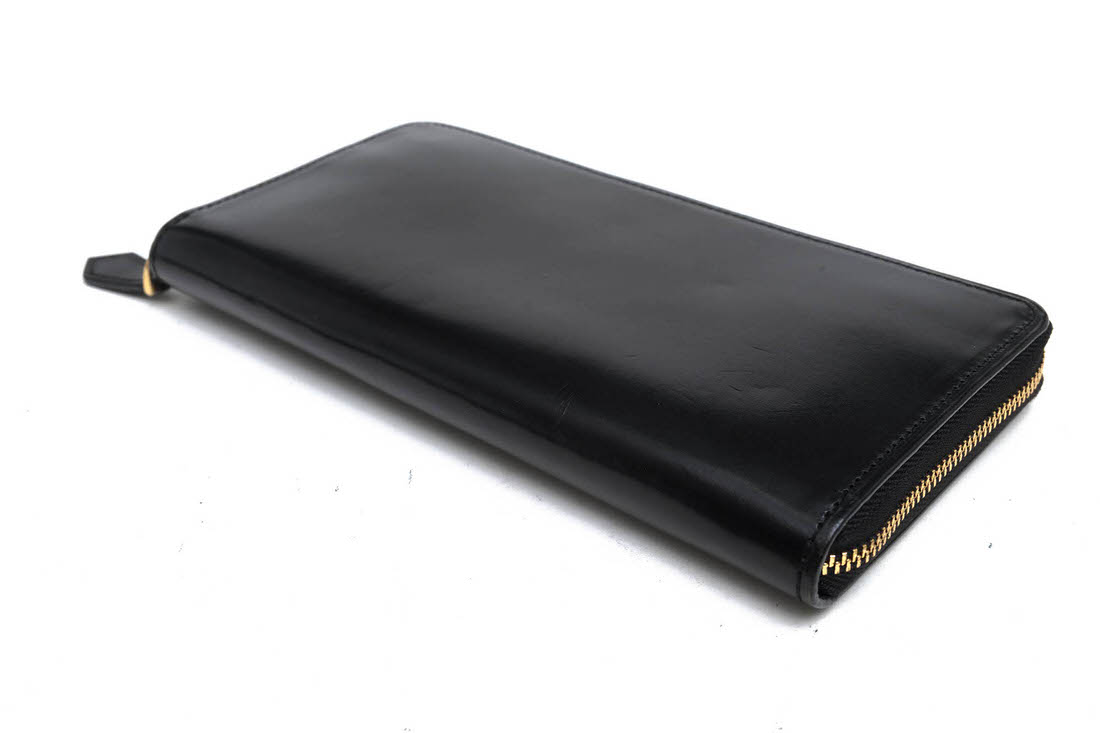 COCOMEISTER 長財布 ココマイスター George Bridle Royal Wallet ジョージブライドル ロイヤルウォレット UKブライドルレザー 牛革 小銭入れあり ラウンドジップ ラウンドファスナー 【中古】