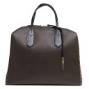 INNUE ボストンバッグ イヌエ レオカディア ボストンバッグ ハラコ 牛革 トートバッグ 【中古】