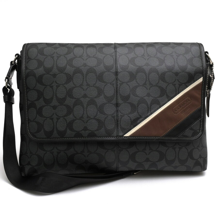 COACH バッグ トートバッグ 鞄 ハンドバッグ PVC レザー 革 ブラック 