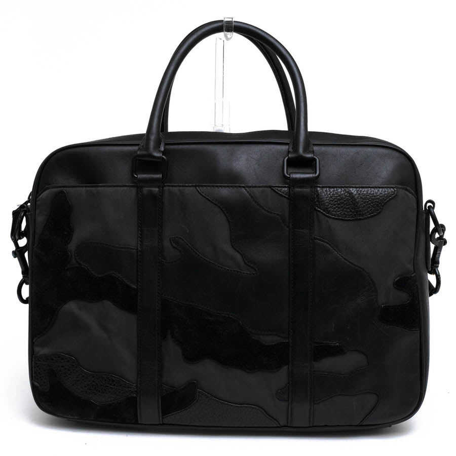 COACH ビジネスバッグ コーチ F11635 Perry Slim Brief in Blackout Mixed Materia...